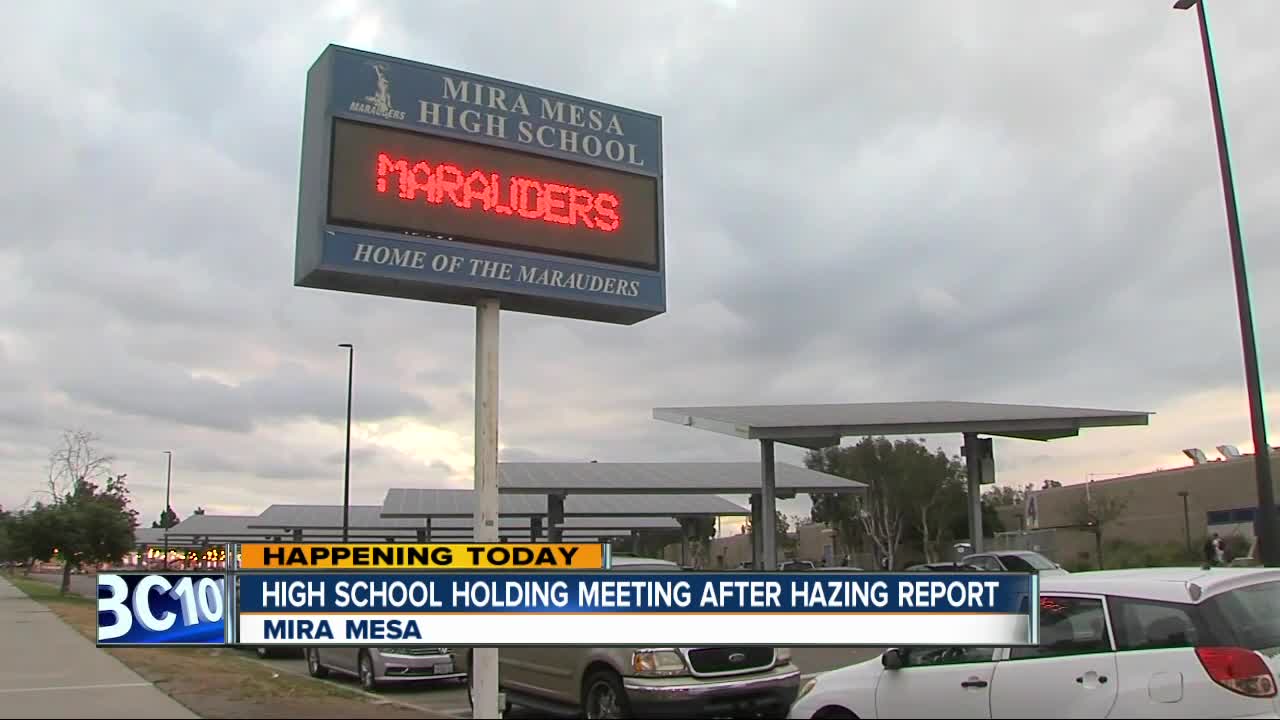 Local school investigating report of hazing involving football team