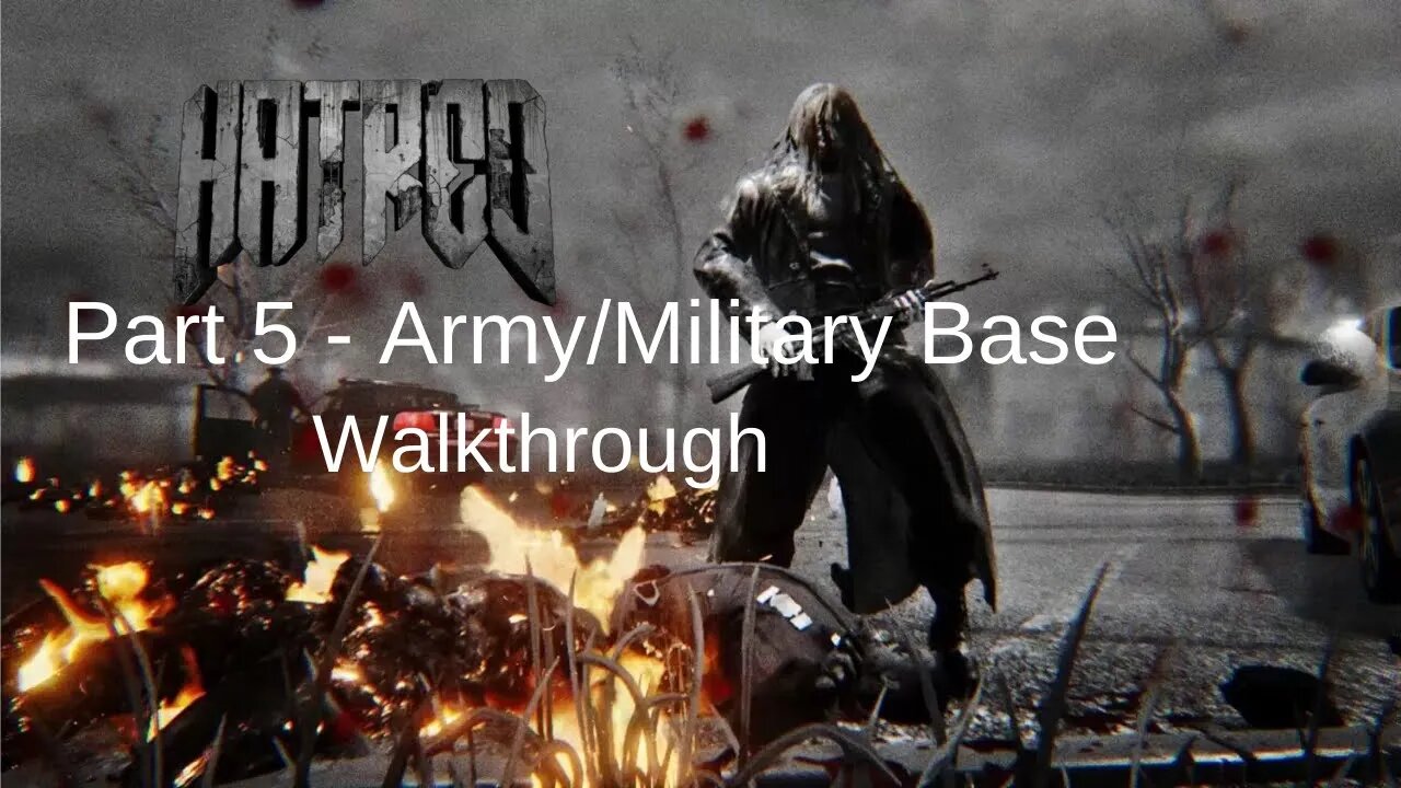 Hatred Gameplay Walkthrough Playthrough Part 5 Military Base - No Commentary (HD 60FPS)