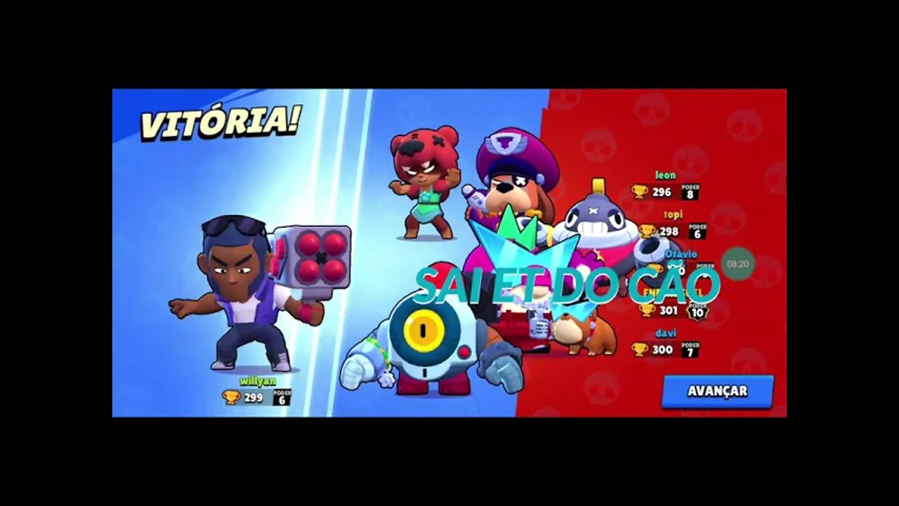 AGORA FOI A MINHA VEZ - BRAWL STARS #253