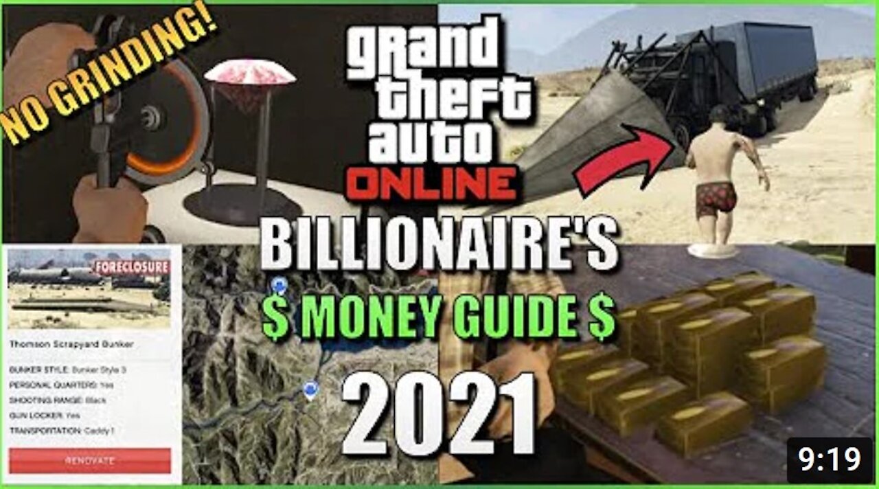 GTA V ONLINE ULTIMATE MONEY GUIDE | NO GRINDING!!!