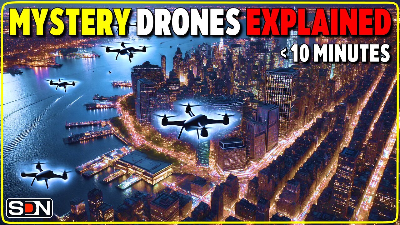 MYSTERY DRONES EXPLAINED in Less Than 10 Minutes EP345