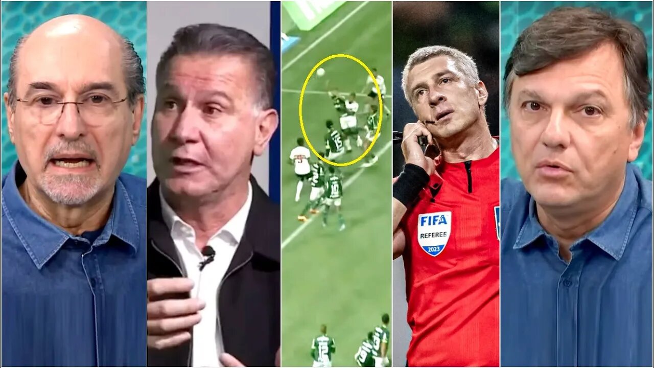 "ISSO EXPÕE AO RIDÍCULO ATÉ!" Arbitragem POLÊMICA em Palmeiras x São Paulo PROVOCA DEBATE!