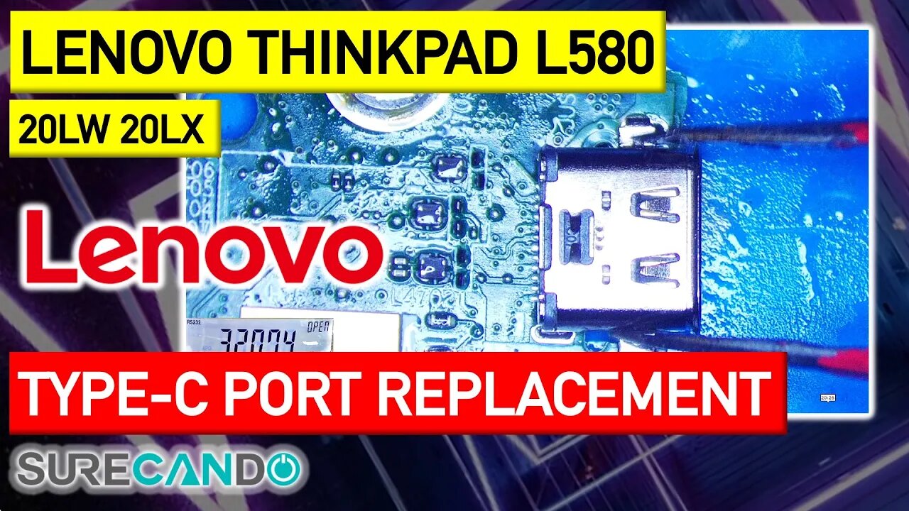 Swap and Solve_ Lenovo Thinkpad L580 Type-C Port DC Jack Replacement