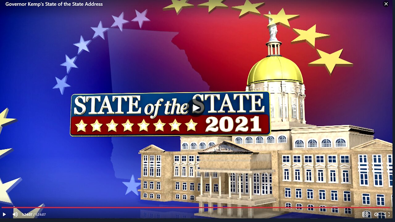 Georgia (Poor) State of the State Address