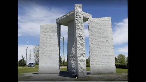 Georgia Guidestones and RUSNANOTECH 2011 (Anatoly Chubais).