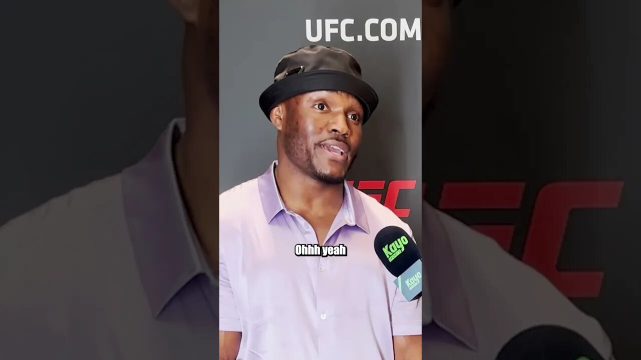 Kamaru Usman says all the pressure is on Alexander Volkanovski 🇦🇺 #ufc #ufc294 #kamarusman