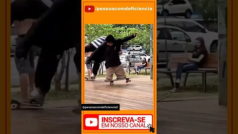 Vamos ver se o youtube vai mostrar este vídeo sobre Pessoa com deficiência