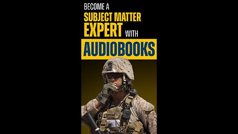 Become a Subject Matter Expert with Audiobooks