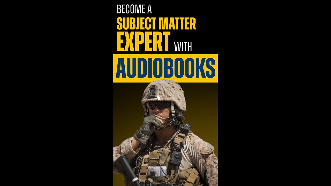 Become a Subject Matter Expert with Audiobooks