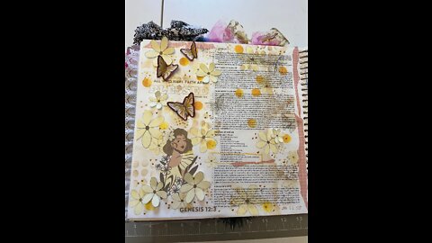 Let's Bible Journal Genesis 12 (from Lovely Lavender Wishes)