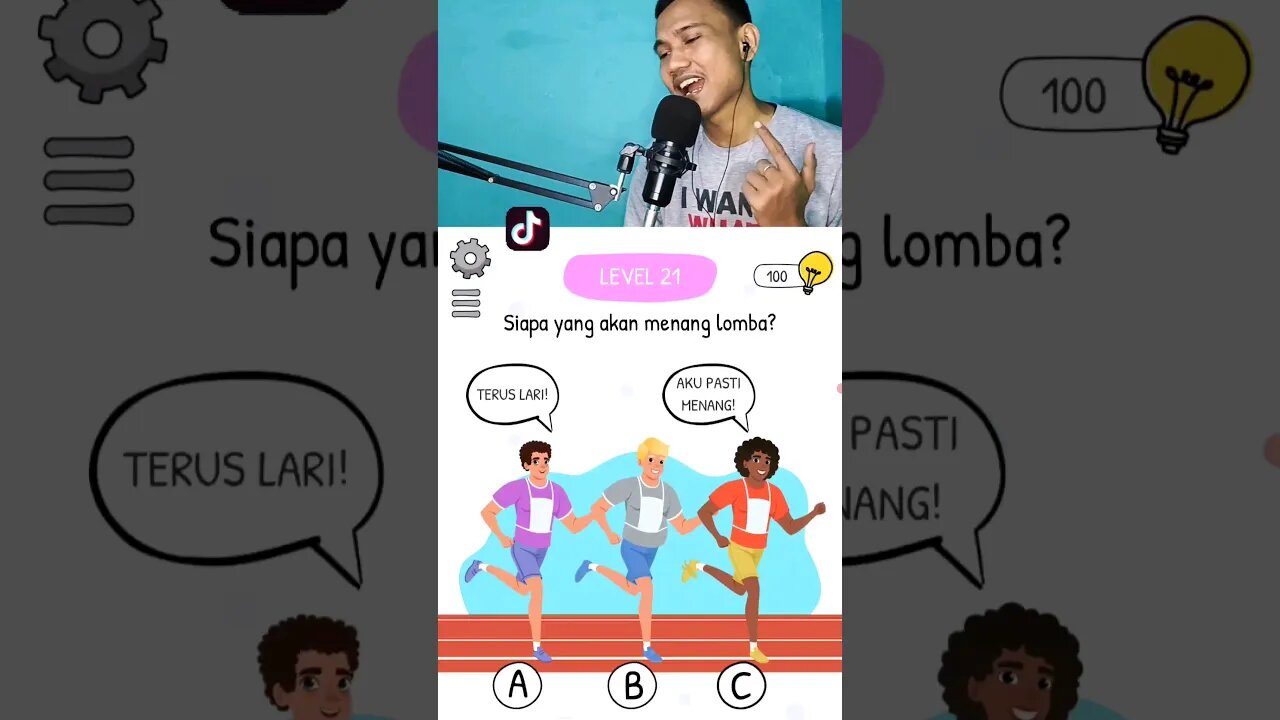 Siapa yang menang lomba? | Who is ? level 21