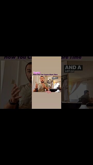 How you can create more time