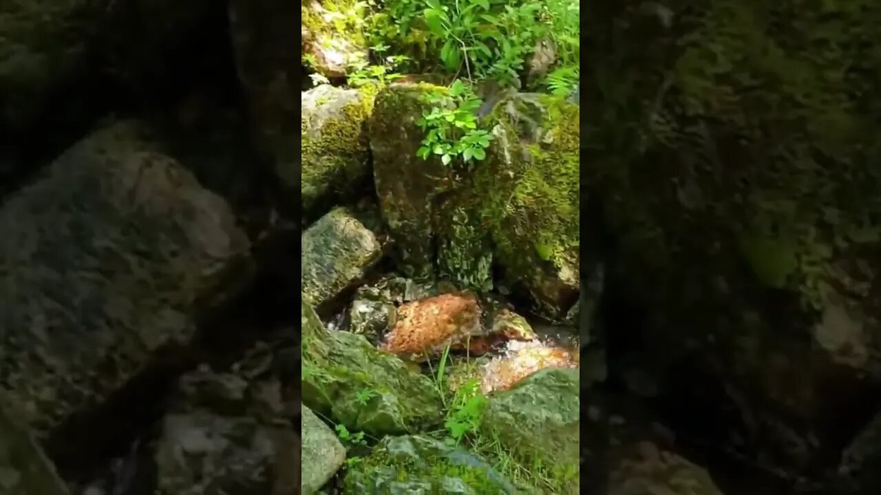 Steall waterfall path stream Scotland