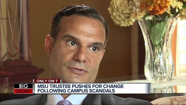 MSU sitting trustee pushing for changes in wake of Nasser scandal