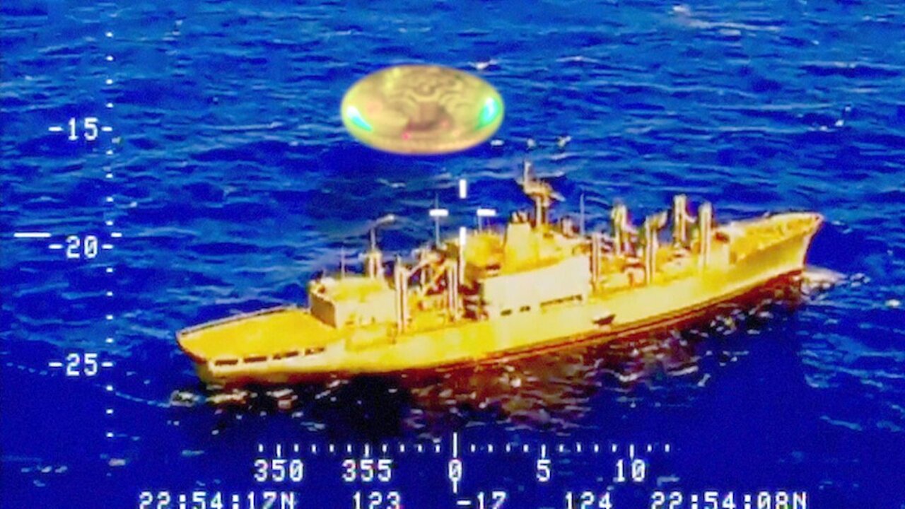 UFO images over US warship are real Pentagon Says!