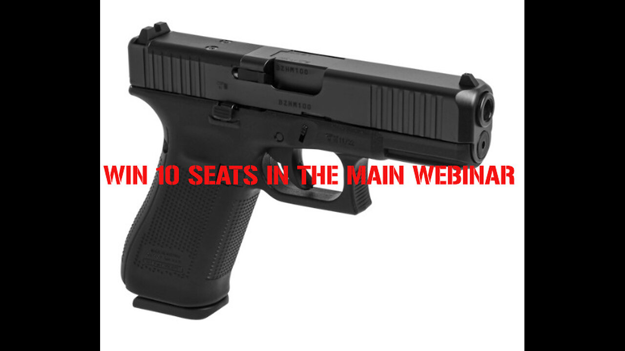 Glock G45/MOS MINI #1 FOR 10 SEATS IN THE MAIN WEBINAR