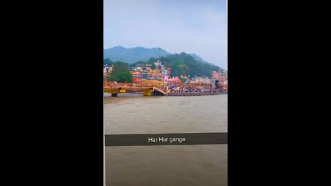 Har har gange haridwar 🙏🏻🙏🏻 #viral #motivation #viralreels #shortsviral #mahadev #mahakal