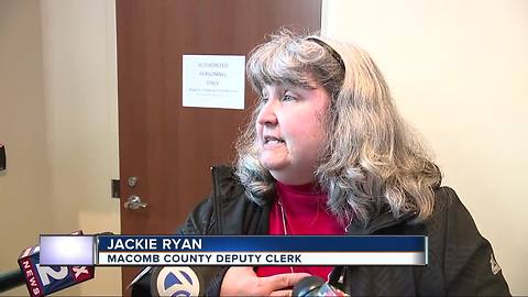 Macomb County Deputy Clerk placed on administrative leave after Spranger removed