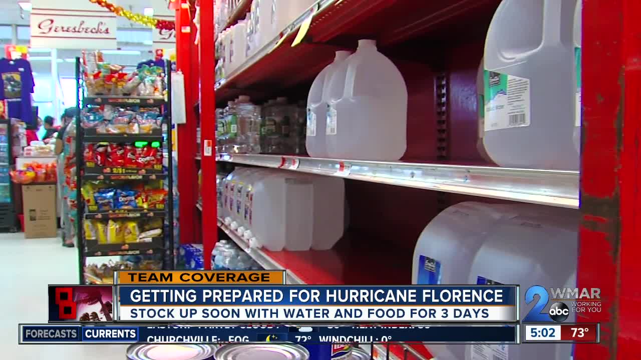 Preparing for Hurricane Florence