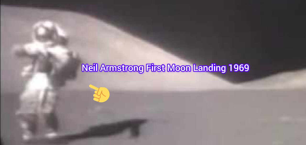 Neil Armstrong - First Moon Landing 1969