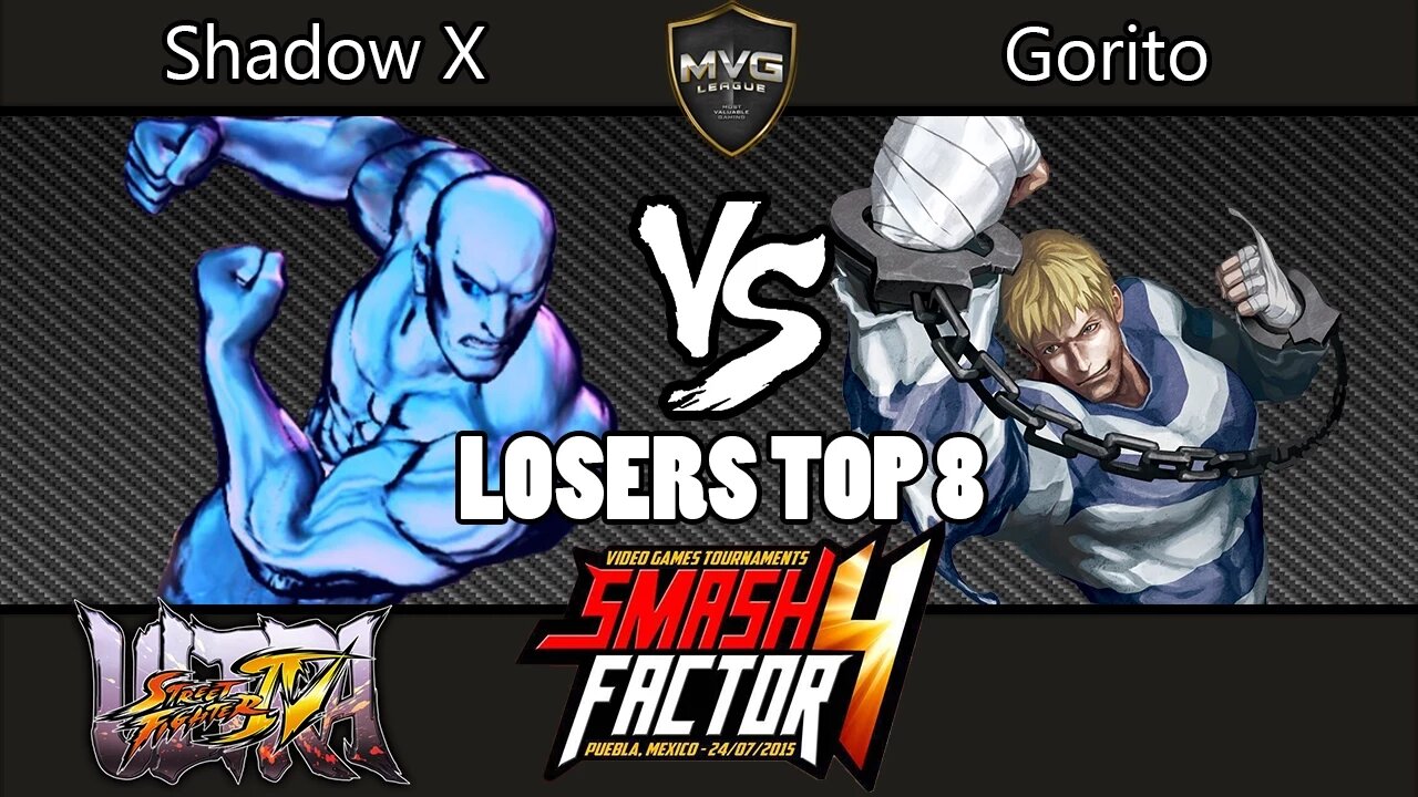 SF DS Shadow X vs. TLC Gorito - Smash Factor 4 - Losers Top 8 - USFIV