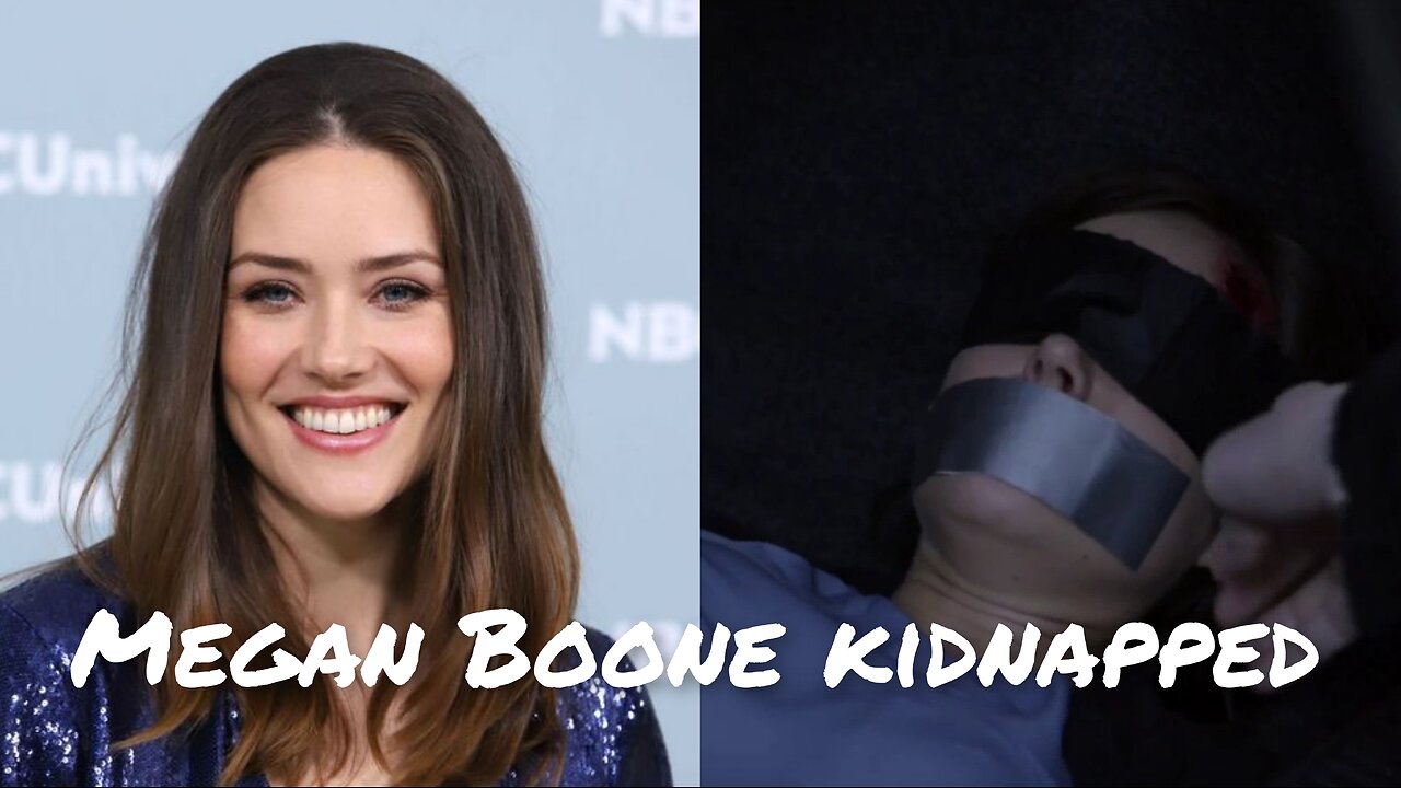 Blacklist. How Megan Boone Was Kidnapped by Bandits