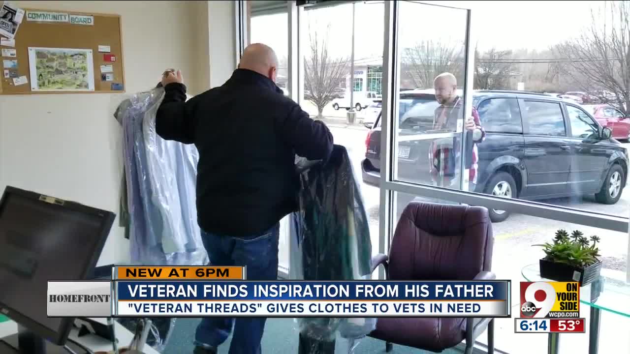 Homefront - Veteran gives clothes to vets in need