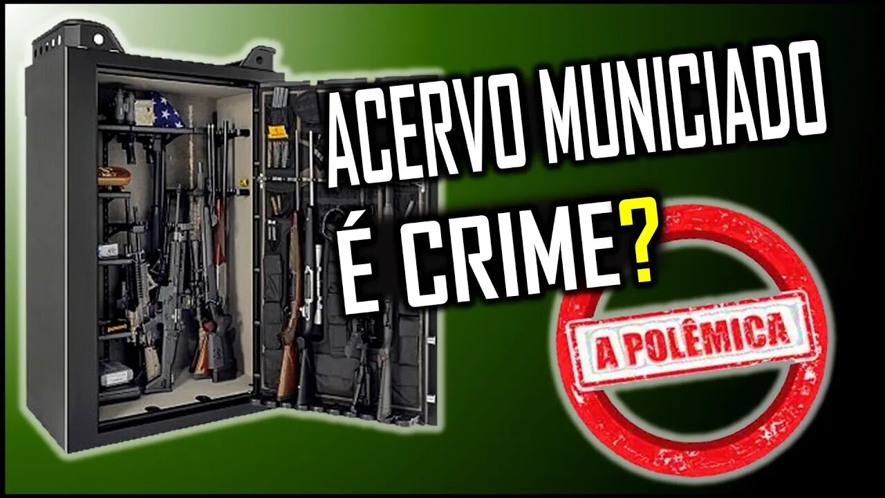🔴 ACERVO MUNICIADO É CRIME? | 🅵🆁
