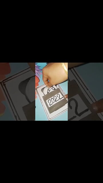 happy new year card making handmade