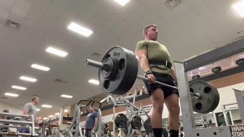 Squat, Bench, Deadlift 3x3's - 20220927