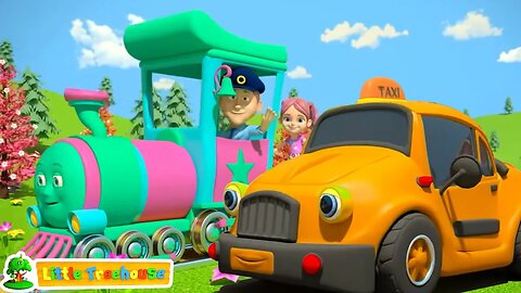 Wheels on the Bus & Vehicles - Nursery Rhyme & Kid Song