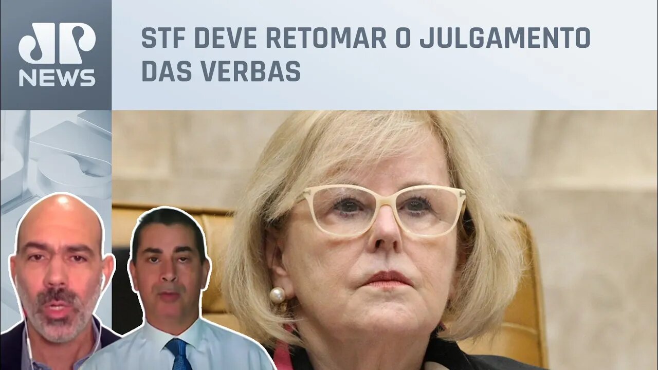 Rosa Weber considera emendas de relator inconstitucionais; Coronel Tadeu e Schelp analisam