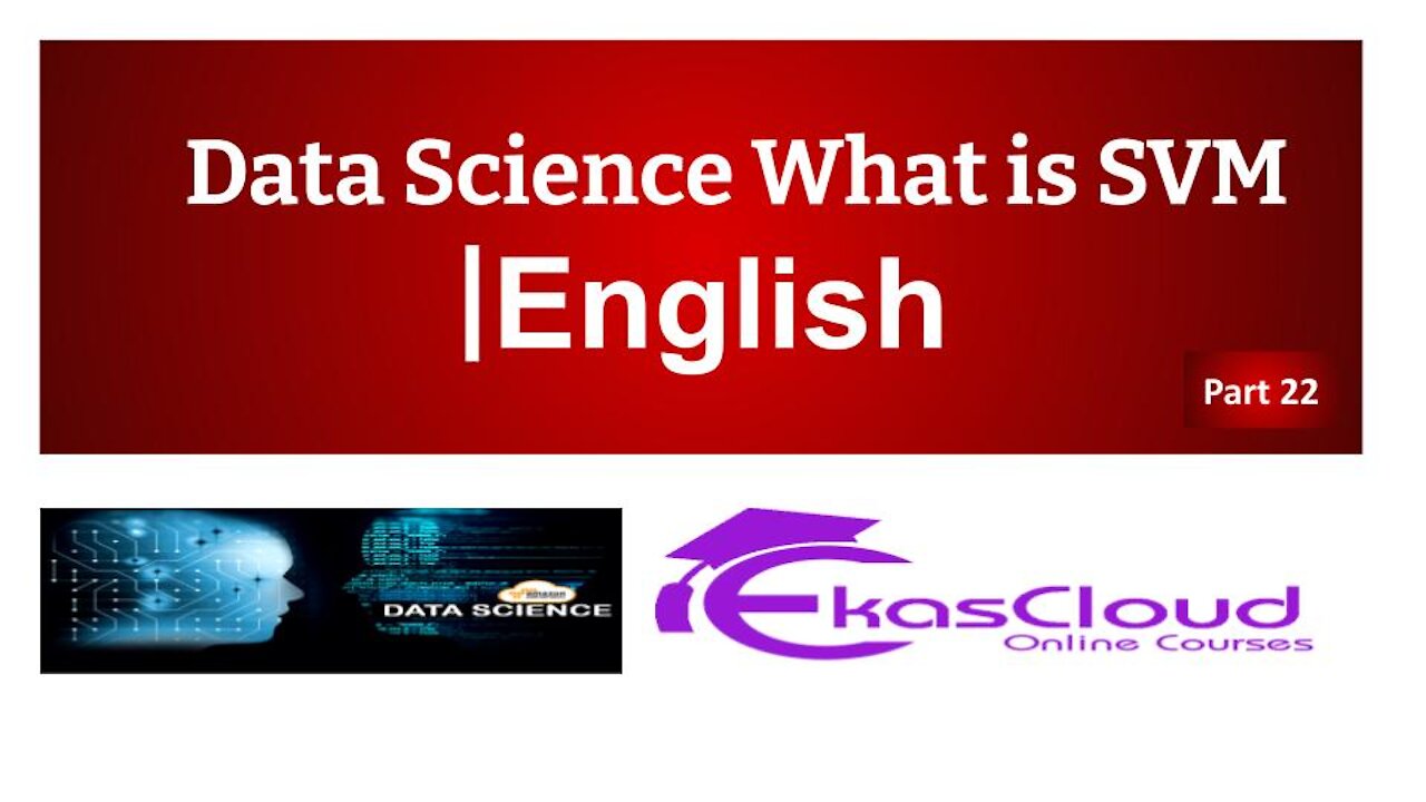 #Data Science What is SVM | Ekascloud | English