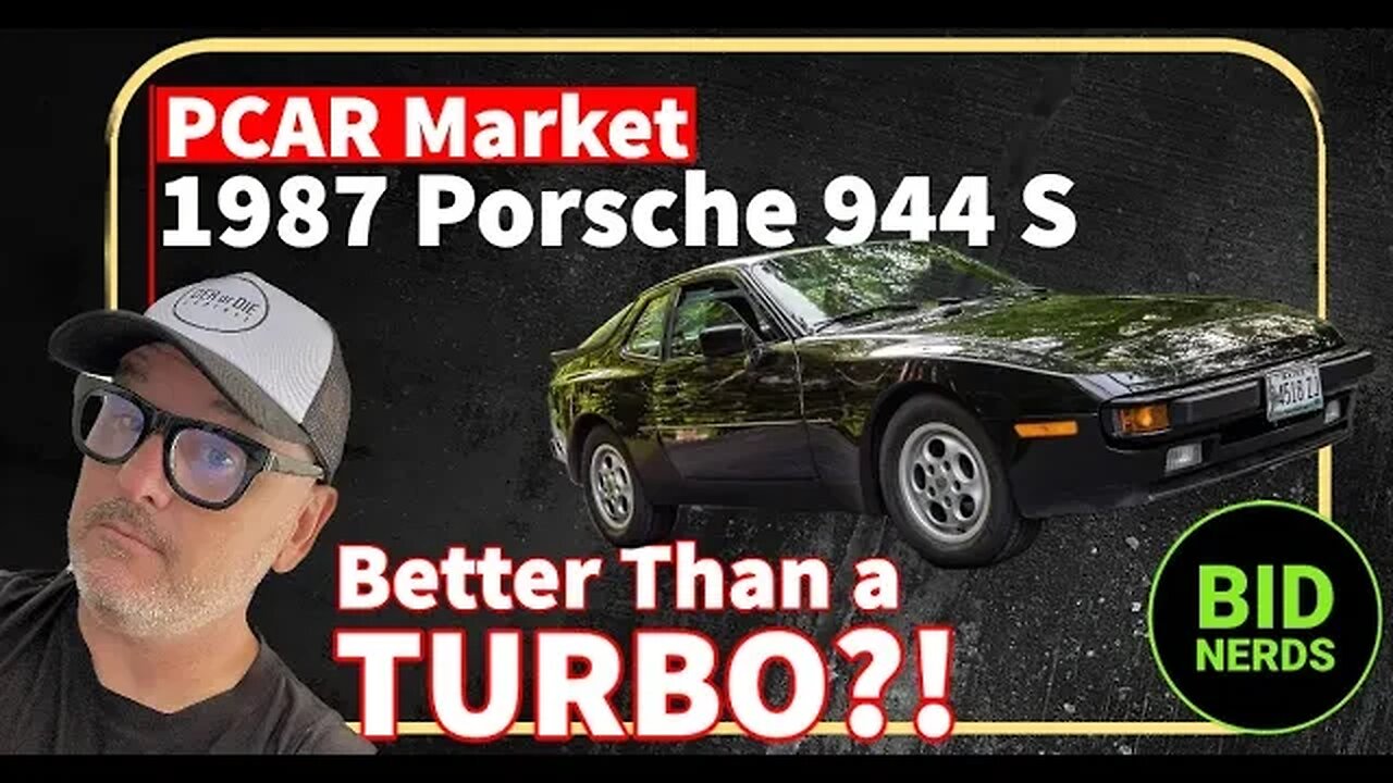 Are 16 Valves on this 1987 Porsche 944 S on PCAR Market Better than a Turbo?