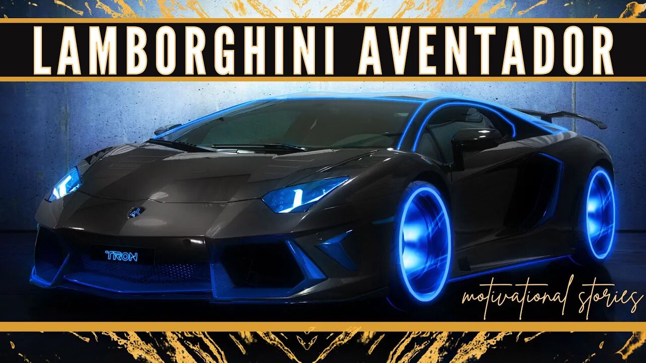 Lamborghini Aventador: The Most Powerful Car in the World!🌐🤩