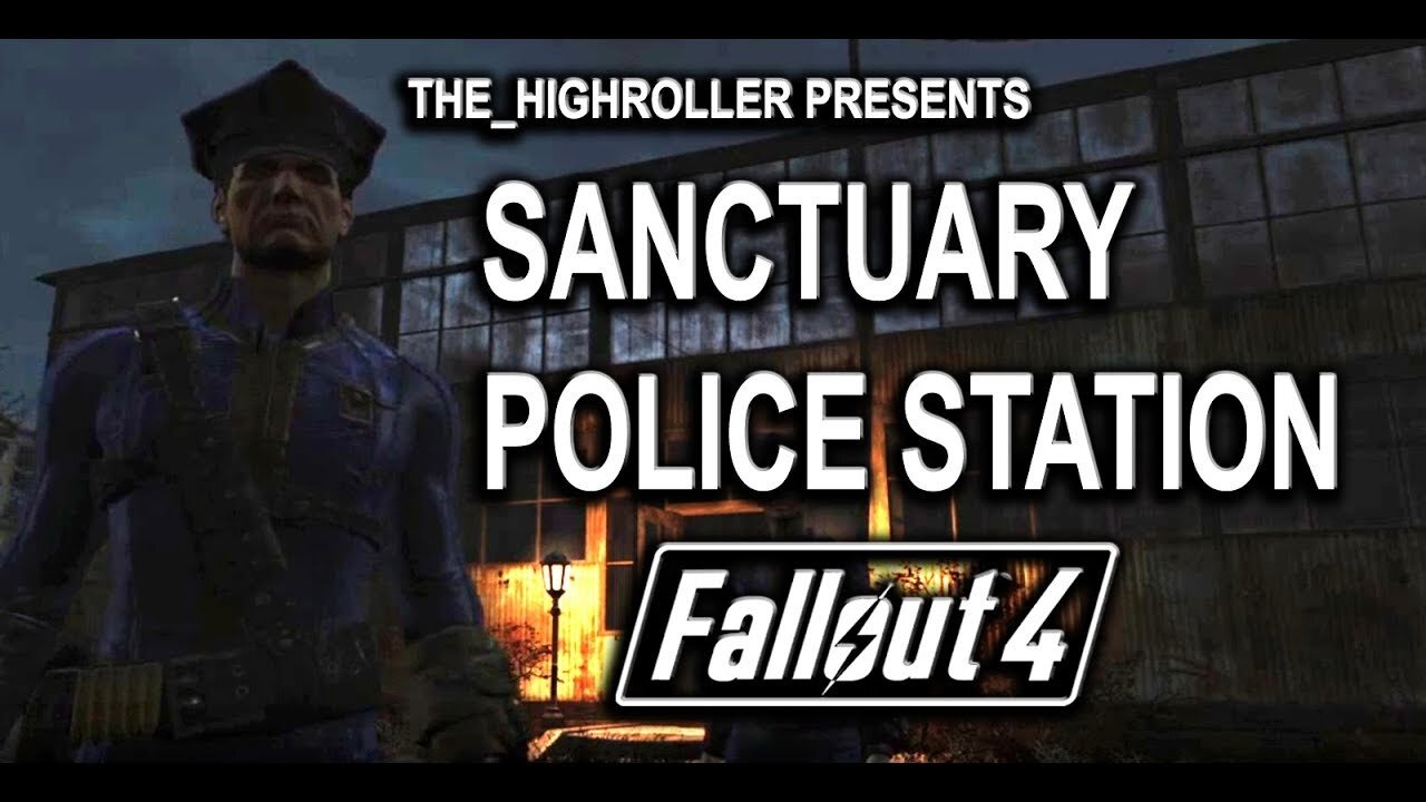 Fallout4 Police Station Sanctuary Build Tour