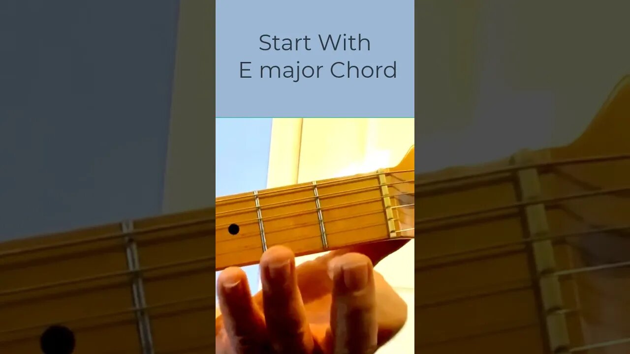 How Do You Play A Bar Chord #Shorts