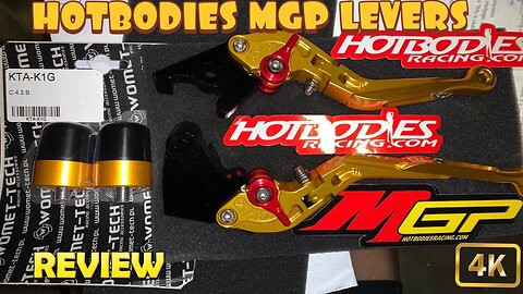 NINJA 400: HOTBODIES-RACING “MGP LEVERS" REVIEW |UNBOXING/REVIEW Ep#02 Build (4K)