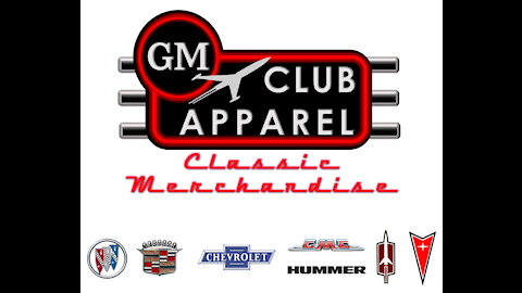 GM CLUB APPAREL- OLD TIME GM !