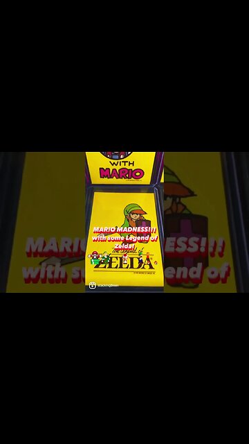 Super Mario Madness with some Legend of Zelda! #supermario #nintendo #legendofzelda #zelda #shorts