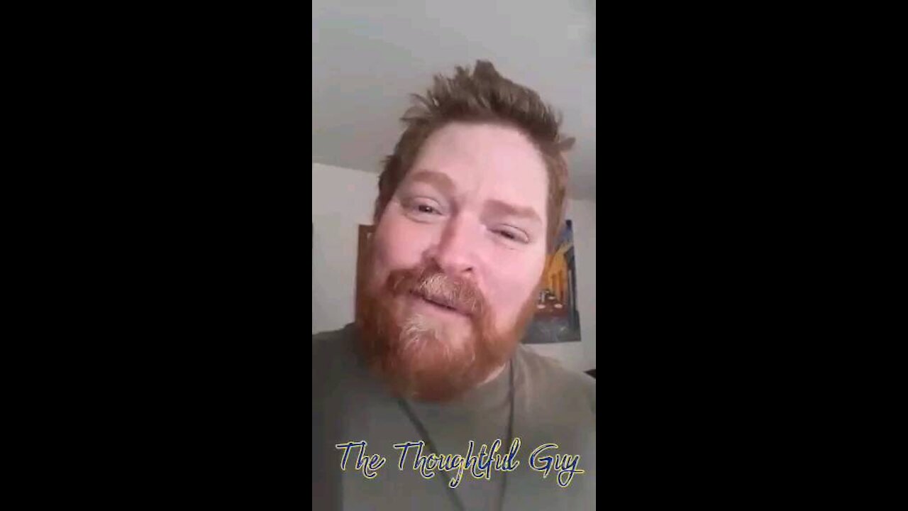 The Thoughtful Guy (feeling good)