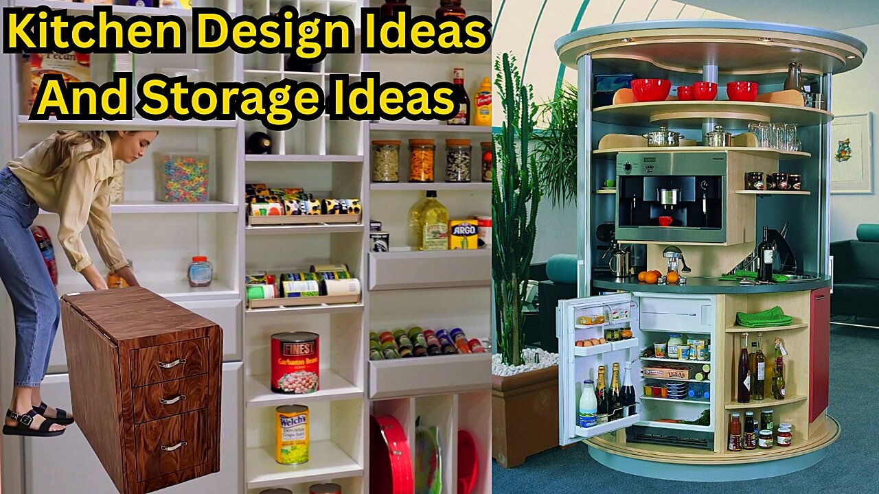 Fantastic Kitchen Design and Storage Ideas with Space Saving Smart Furniture Ep 20