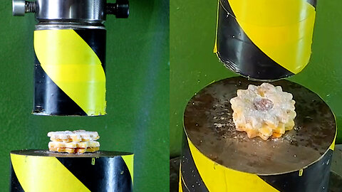 Cookies Vs Hydraulic Press