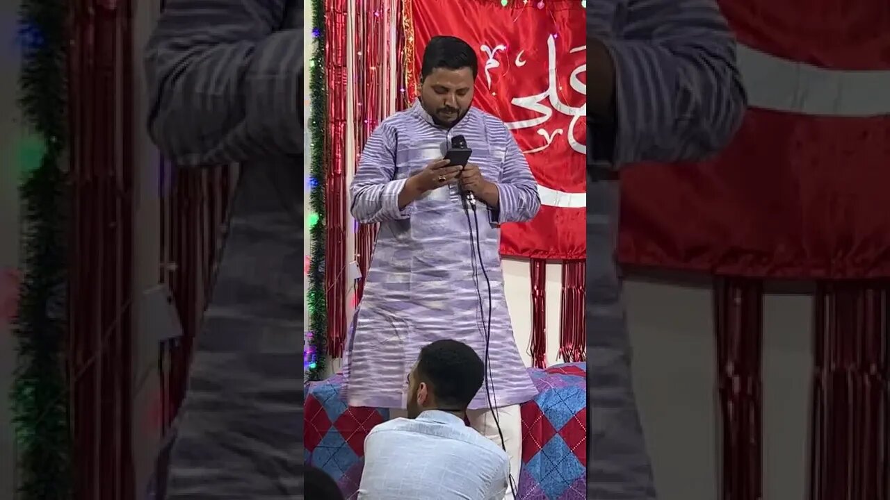 On occasion of Eid e Ghadeer | Br. Syed Rawish Abbas | @Khuddam e Mah’di atfs