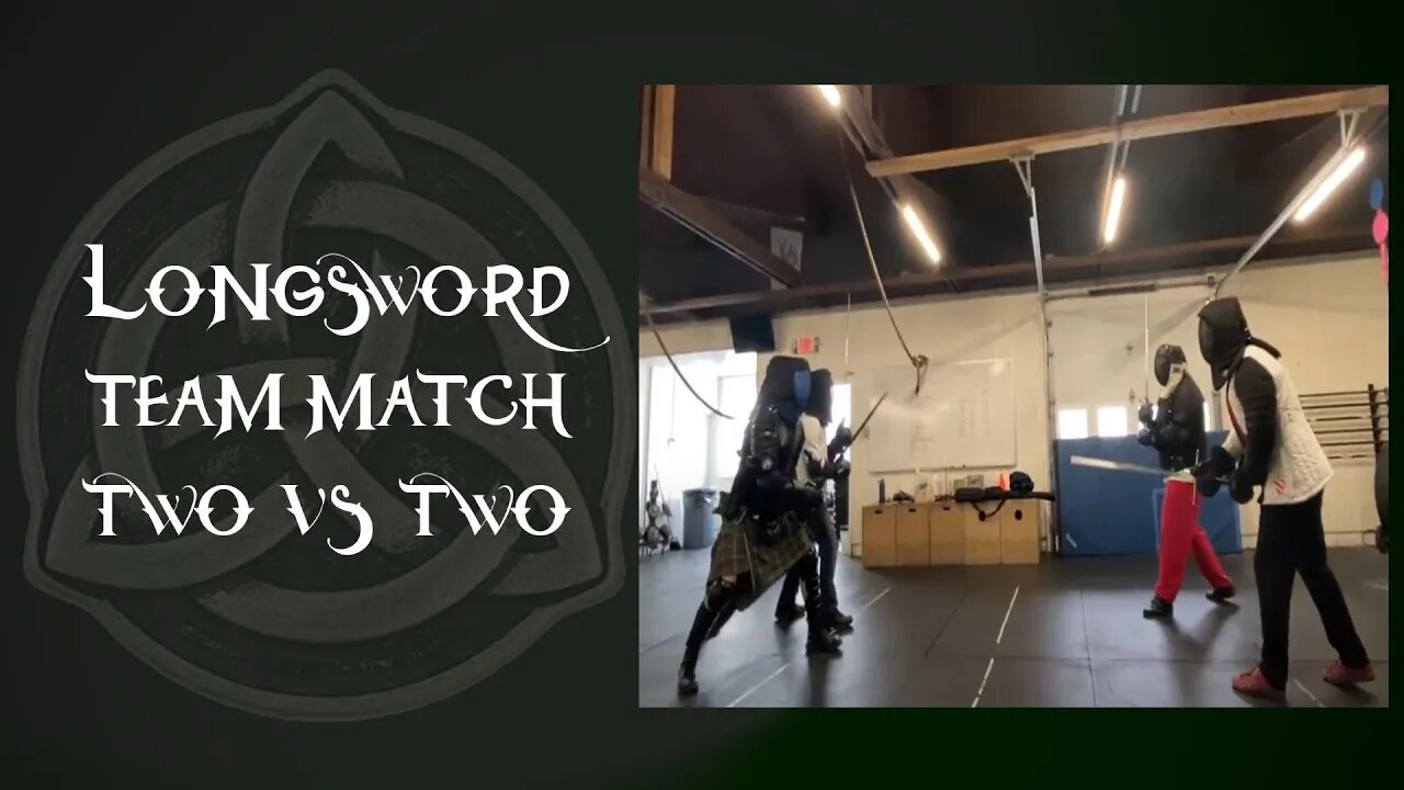 Episode 49 - Season Two Finale - 2v2 HEMA Longsword Match - Left Handed Sword Fighting.