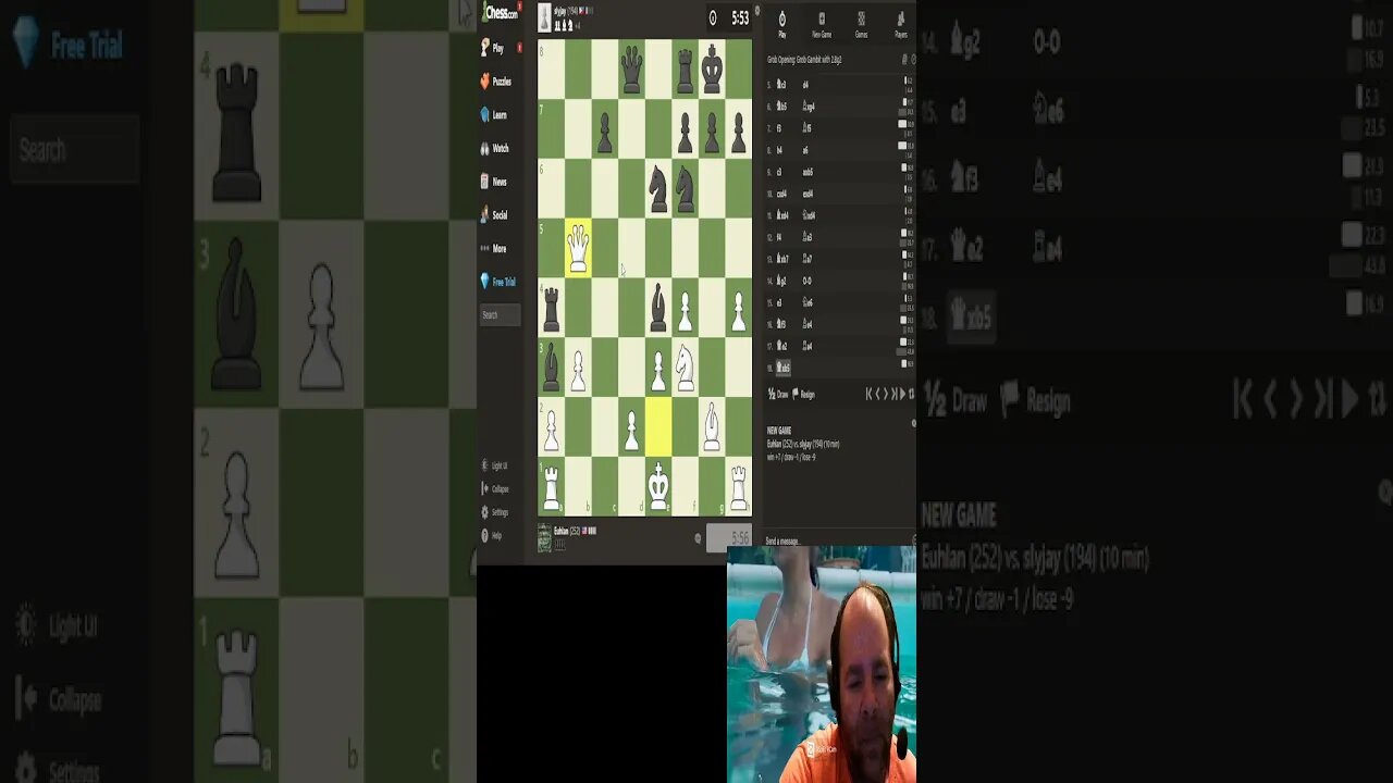 Chess...With Your Girl In My Ear
