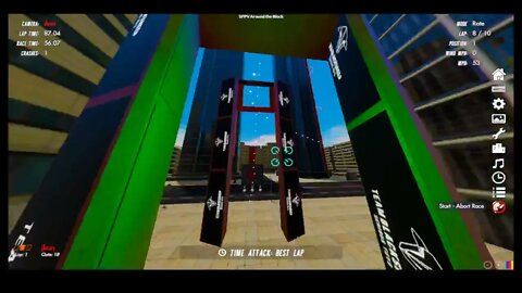 Flight Simulator velocidrone city sfpv around the block 2021 12 01 03 35 43