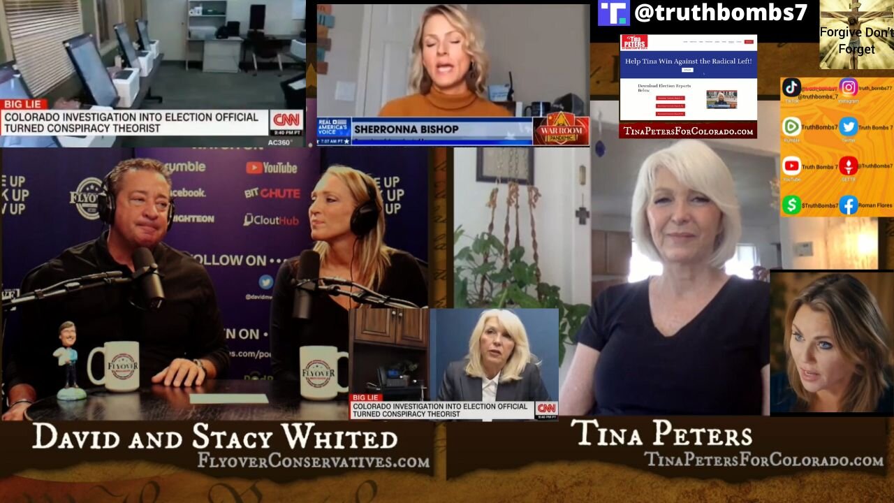 9/12/2022 They're Coming For YOU With Tina Peters | Flyover Conservatives