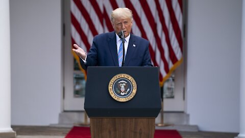 President Trump Announces Plan To Distribute 100 Million Rapid Tests