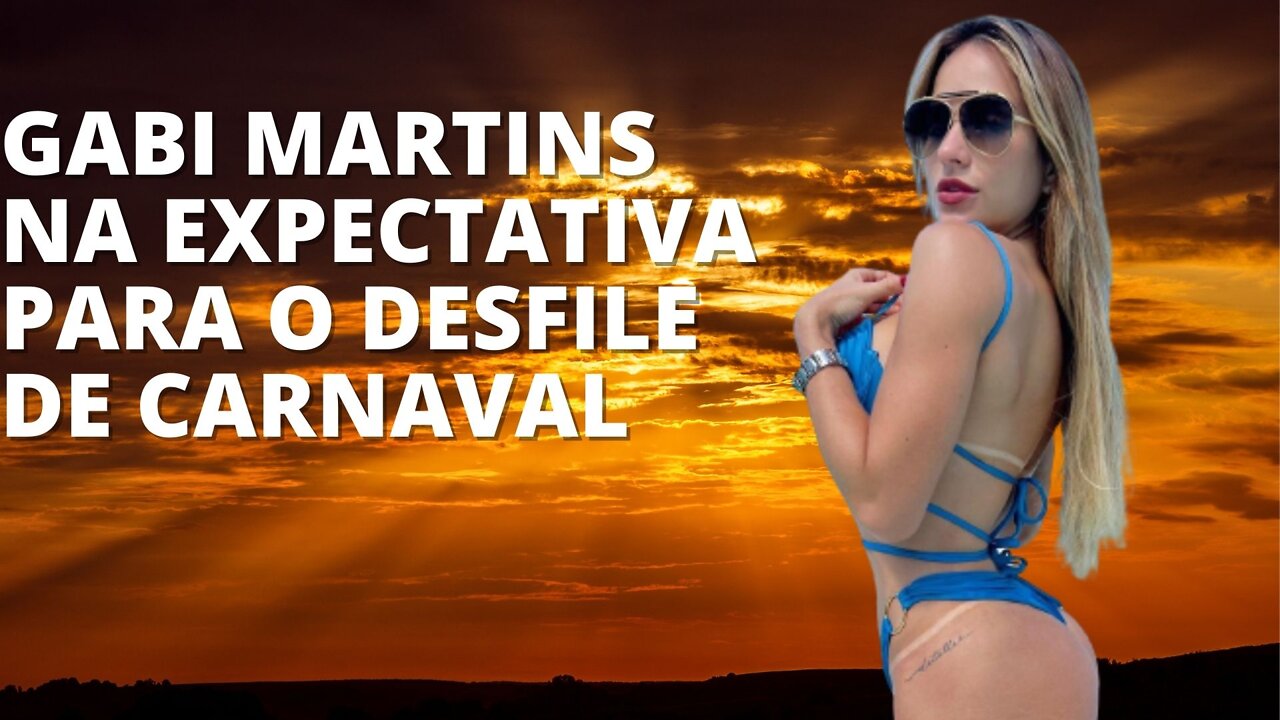 CANAL 1 NA TELA GABI MARTINS POSA DE BIQUÍNI E SENSUALIZA